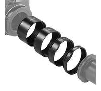 NEEWER Kit de 4 Tubes d'extension T2, Tube d'extension 5mm 10mm 15mm 20mm avec Filetage Double Face M42 x 0,75 mm, Accessoire de télescope pour astrophotographie