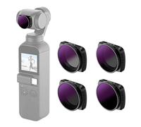 NEEWER Kit de Filtre magnétique ND/PL Compatible avec DJI Osmo Pocket 2/Osmo Pocket 1 Appareil Photo, ND8/PL, ND16/PL, ND32/PL, ND64/PL, Filtre en Verre Optique et Cadre en Aluminium aéronautique