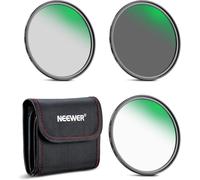 NEEWER Kit de Filtres d'Objectif 67mm ND8 ND64 CPL Kit de Filtres ND+Polarisant Circulaire avec 30 Couches de Revêtement Nano/Verre Optique HD/Hydrofuge/Résistant aux Rayures/Ultra Fin
