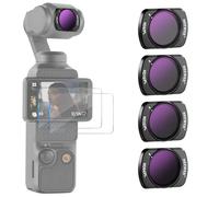 Neewer Lot de 6 filtres magnétiques ND/CPL compatibles avec DJI OSMO Pocket 3 Creator Combo Accessoires, caméra d'action UV CPL ND16/PL ND32/PL ND64/PL ND256/PL polarisant et filtres à densité Neutre