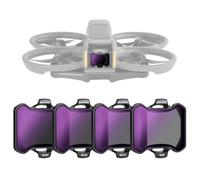 NEEWER Kit de Filtres ND Magnétiques & Accessoires Adaptateur Magnétique, Compatible avec Drone DJI Avata 2, Pack de 4 Filtres Densité Neutre ND8 ND16 ND32 ND64, Contour Ultra Fin et Verre Optique HD