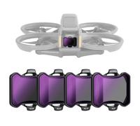 Neewer Kit De Filtres Nd Magnétiques & Accessoires Adaptateur Magnétique, Compatible Avec Drone Dji Avata 2, Pack De 4 Filtres Densité Neutre Nd8 Nd16 Nd32 Nd64, Contour Ultra Fin Et Verre Optique Hd