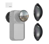 NEEWER Kit de Filtres ND16 Compatible avec Insta360 X6, Pack de 2 | Filtre ND, Réduction de Luminosité de 4 Diaphragmes, Montage Vissé, Verre Optique Multicouche et Détection ND Automatique