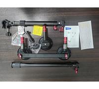 NEEWER Kit de Fixation pour Voiture à Triple Ventouse, 2 Rallonges de 61cm en Alliage d'Aluminium,Rail NATO,Adaptateur pour Caméra Action Compatible avec GoPro DJI Insta 360,Charge Maximale 1kg,CA166