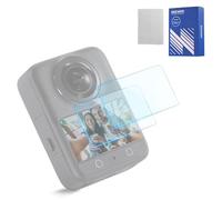 NEEWER Kit de Protection d'écran Compatible avec DJI Osmo 360, 9H HD Ensemble d'Accessoires pour écran Tactile en Verre Trempé Anti-Rayures (2PCS), CA167