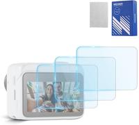 NEEWER Kit de Protection d'écran Compatible avec Insta360 GO 3S, 9H HD Verre Trempé Anti-rayures et Film Protecteur pour écran Tactile (3 PCS), CA169