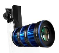 NEEWER Kit d'objectifs Macro pour téléphone,Ensemble 4 objectifs Macro magnétiques empilables&Pince filetée 17mm, Accessoires Photographie à Clip compatibles avec iPhone,Android et Samsung,LS-87