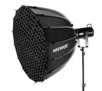 NEEWER Kit Softbox Parabolique, 35,4 Pouces, Monture Bowens, avec Diffuseurs de Lumière pour Studio Photo, Vidéo, Streaming, éclairage, Compatible avec Aputure 120d Compatible avec Godox SL60w, NS72P