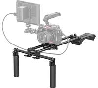 NEEWER Kit Support d'Épaule Universel, 40cm Système de Support Étendu 15mm, Stabilisateur de Caméra pour DSLR, Tournage, Compatible avec SmallRig Follow Focus/Support d'Objectif/Matte Box, SR004