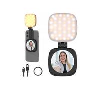 Neewer Lampe LED 48 + Miroir magnétique à selfie Magsafe pour téléphone et vlog / Basics Nl48b