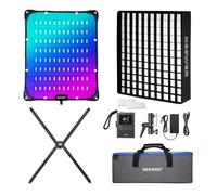 NEEWER Lampe Vidéo LED Flexible 115W, Kit de Tapis Lumineux pour Studio RGB avec Softbox,Contrôle APP/2,4G/DMX,2 500K-10 000K,14 700 lx/0,5m, IRC96+, éclairage Principal pour Photographie,Vidéo,FL100C