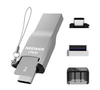 NEEWER Lecteur Carte Micro SD USB C USB A,USB 3.1 Haute Vitesse,Lecteur Carte Mémoire TF pour Cartes Micro SD,Micro SDHC,SDXC,Compatible avec iPhone Android MacBook Pro Air iPad Pro Laptop PC,CP02D