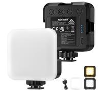 NEEWER LED Lampe Vidéo,Portable Bicolore 3200K 5600K Dimmable Caméra Lumière Douce avec 3 Chaussure Froide,CRI 97+,8 Modes Scène,Batterie Rechargeable 2000mAh pour Youtube/Vlog/Photographie,NL-36AI