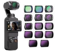 NEEWER Lot de 14 filtres magnétiques ND & CPL et Effet Compatible avec DJI OSMO Pocket 3, HD CPL ND8 ND16 ND32 ND64 ND128 ND256 ND1000 ND8/PL ND16/PL ND32/PL ND64/PL Réduction de Pollution Lumineuse