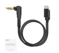 NEEWER Lot de 2 câbles Audio, mâle vers mâle TRS 3,5 mm vers USB C + TRS 3,5 mm vers iOS, Compatible avec DJI Mic Rode Wireless GO II Hollyland NEEWER CM28 CM31 Micro sans Fil iPhone, iPad, Android