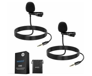 Neewer - Lot de 2 Microphones Cravate