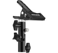 NEEWER Lot de 2 Pinces Métalliques Puissantes pour Studio Photo, avec Fixation Trépied 5/8", Permettent d’Attacher Le Réflecteur