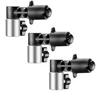 NEEWER Lot de 3 supports de réflecteur pour toile de fond, support de réflecteur robuste en alliage d'aluminium, support de positionnement pour support d'éclairage avec goujon de 5/8", RF-NA-2