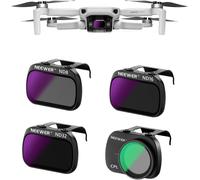 NEEWER Lot de 4 filtres ND Multi-Couches en Verre Optique HD ND8 + ND16 + ND32 + CPL compatibles avec DJI Mavic Mini Mini 2 Mini SE Mini 2SE