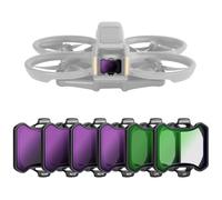 NEEWER Lot de 6 filtres ND, UV et CPL compatibles avec DJI Avata 2, Lot de 6 filtres UV CPL ND8 ND16 ND32 ND64 à densité Neutre Accessoires d'objectif de Drone, Cadre Ultra Fin et Verre HD Enduit