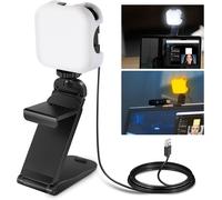 NEEWER Lumière Vidéo Conférence LED Lampe Streaming avec App Contrôle Mac/PC, Monture&Support de Moniteur 2 en 1, Éclairage de Webcam USB 2900K-7000K pour Visioconference, Réunion Zoom, PL81 Pro
