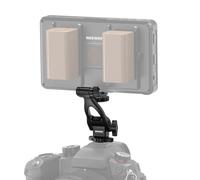 NEEWER MA023 Adaptateur de Support de Moniteur 2 Axes, Support de Moniteur de Champ avec Sabot Froid, vis Anti-Torsion 1/4", pivotant à 360°, inclinable à 180°, Accessoire d'appareil Photo pour