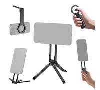 NEEWER Magnétique Support Trépied pour Téléphone Portable de Bureau Léger en Métal, Perche à Selfie, Mousqueton à Dégagement Rapide, Compatible avec MagSafe iPhone pour Enregistrement Vidéo, DS027