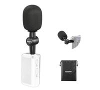 Neewer Microphone Omnidirectionnel TRS 3,5mm pour Enregistreur d'Appareil Photo Reflex Numérique, Mini Micro, Compatible avec Rode Wireless GO II 2 CM28 DJI Transmetteur de Micro sans Fil,CM4
