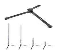 NEEWER Mini Base de Trépied en Métal pour Tube Lumineux TL120C TL60 CL124, Pieds Portable Pliable Extra Stable, Support d'éclairage de Table, Vis 1/4", Coussinet en Silicone, Angle Bas 3"/8cm, CTN5