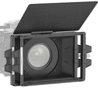 NEEWER Mini Matte Box avec 2 Plateaux de Filtre 4" x5,65, 4 Adaptateurs d'objectif Circulaires, Drapeau en Carbone Compatible avec Accessoire SmallRig et NEEWER Filtre Cinéma K&F NISI TIFFEN, PG002