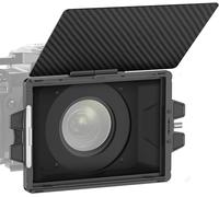 NEEWER Mini Matte Box avec Un Plateau de 4 "x 5,65",Un Drapeau en Fibre de Carbone,4 adaptateurs de Bague d'objectif Circulaire(67/72/77/82mm),Compatible avec SmallRig/K&F/TIFFEN Filtre,PG002