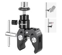 NEEWER Mini tête sphérique articulée avec Pince de Crabe, Support de Micro avec Filetage de 6,3 mm à 1,5 cm, Compatible avec Cage d'appareil Photo SmallRig et Microphones, supportant jusqu'à 1,5 kg
