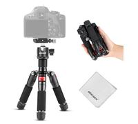 NEEWER Mini trépied de bureau 20" Support portable de voyage en alliage d'aluminium 360° Tête sphérique 1/4" Plaque de libération rapide pour appareil photo reflex numérique et caméscope, charge