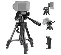 NEEWER Mini trépied de Bureau pour Appareil Photo, Petit trépied Compact et Portable pour caméscope DSLR et Webcam, Support de téléphone Portable à tête inclinable à 3 Voies, Support de téléphone