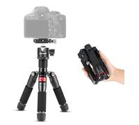 NEEWER Mini Trépied pour Appareil Photo avec Rotule à 360° en Alliage d'Aluminium 20"/50cm 1/4" Plaque Rapide de Type Arca,Trépied de Voyage de Bureau Portable pour Caméscope DSLR, Charge Max:11lb/5kg