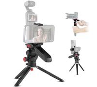 NEEWER Mini Trépied pour Appareil Photo et Smartphone avec poignée/Adaptateur caméra d'action/360° Pan&Tilt, Vlog, Compatible avec iPhone GoPro Hero 13 12 11 10 Reflex numériques Samsung, TS003