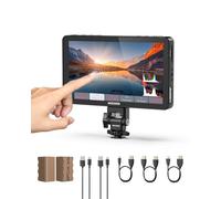 NEEWER Moniteur de Champ pour Appareil Photo Reflex numérique 7", écran Tactile 1200 nits 1920 x 1080, Boucle HDMI 4K avec 3D LUT Peak Focus Assist Video Assist HDR Waveform/SDI/2 Batteries 4400 mAh