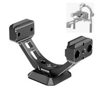 NEEWER Adaptateur Montage de RS3 Pro&RS4 Pro,Plaque à dégagement Rapide de Type Arca avec Rail NATO Compatible avec SmallRig Shoulder Rig V Battery DJI RS 3 Pro RS 4 Pro Cardan Stabilisateur,GA030P