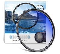 NEEWER MRC Filtre de Protection UV 30 Couches Nano Revêtements Multi-Résistants/Verre Optique HD/Hydrofuge/Résistant aux Rayures/Alliage d'Aluminium Cadre Ultra Mince/Filtre Ultraviolet (55mm)