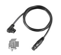 Neewer NC011 Câble d'alimentation D-Tap mâle vers XLR Femelle 4 Broches PL60C lumière vidéo Continue LED 1,8 m