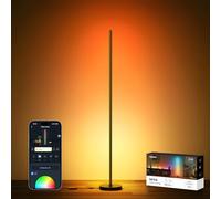 NEEWER NF04 Lampadaire Intelligent RGB IC W,Nouvelle Version,Éclairage d'angle LED 1000Lm Compatible avec Alexa et Google,AI DIY,Music Sync,16 Millions Couleurs,Idéal pour La Décoration Intérieure