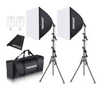 Neewer NK200 Kit d'éclairage continu Softbox avec chiffon en microfibre