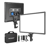 Neewer NL288 LED Lumière Vidéo avec 2.4G Remote, 45W 4800Lux 3200K-5600K CRI 97+ Dimmable Bi-Color 18" Soft Light Panel for Photography Youtube Live Stream Jeu Réunion Zoom (Batteries Not Included)