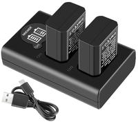 NEEWER NP-FW50 Kit Batterie (x2) + Chargeur Double