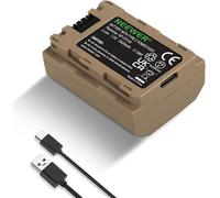 NEEWER NP-FZ100 2400mAh Batterie pour Sony A7R V A7S III A7 IV, Cable de Charge USB-C,Compatible avec Sony ZV-E1, FX3, FX30, A1, A9,A9 II, A6600, A7C