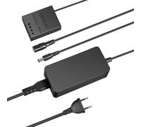 NEEWER NP-W126/NP-W126S Kit de Chargeur Batterie Factice Rechange,Adaptateur Alimentation AC & Coupleur DC Compatible avec FUJIFLIM X100VI X-T30 II X-S10 X-T200 X100F X100V X-A5 X-E4 X-Pro3 X-T3 X-T20