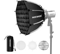 NEEWER NS1P Softbox Octogonale + Grille Nid d'Abeille 45cm