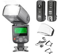 NEEWER NW-670 TTL Kit de Flash pour Appareil Photo Reflex numérique Canon 7D Mark II, 5D Mark II III, IV,1300D, 1200D, 1100D, 750D, 700D, 650D, 600D, 550D