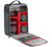 Neewer NW140S Étui de Transport étanche pour Appareil Photo et Objectif, 22 x 15 x 32 cm, Sac rembourré Souple pour Appareil Photo numérique Nikon Sony, 4 objectifs ou Flash, déclencheur, Accessoires