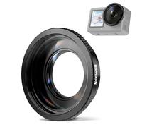 NEEWER Objectif Grand Angle Compatible Uniquement avec DJI Osmo Action 6, Champ de Vision de 180°,Verre Optique HD Multicouches,3 éléments en 3 Groupes,Accessoires Photo pour caméra d'action, FL-B53